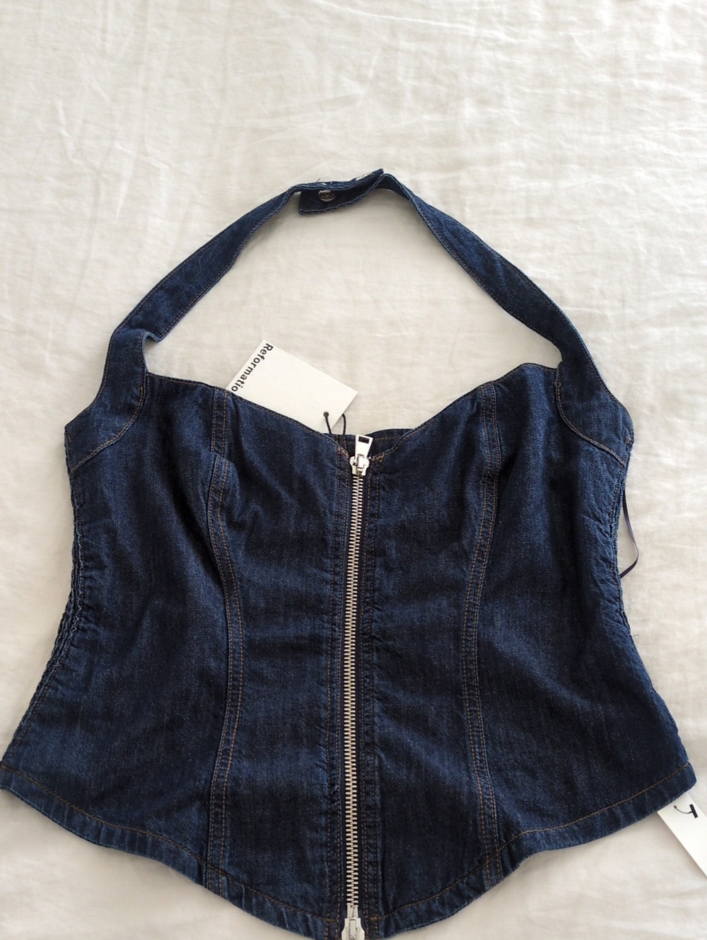 Reformation Dennim Corset_New